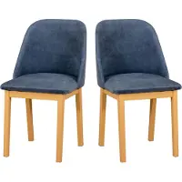 LeafDesign Eetkamerstoel, massief eikenhout, stoel, set van 2, model MONTI, 1 stuk