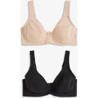Bonprix Niet-voorgevormde T-shirt bh met beugels en biologisch katoen (set van 2) 95