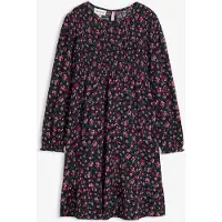 Bonprix Jersey jurk van gestructureerde crinkle maat 140/146