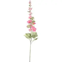 Ptmd kunstbloem hollyhock - 65x26x114cm