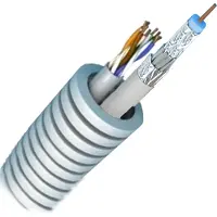 Hirschmann Netwerk en coax kabel | | 100 meter (Cat6, Flexbuis)