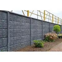 Intergard Beton schutting Brickstone enkelzijdig 200x231cm