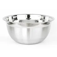 KINGHOFF - Stalen Keukenkom - 24cm - Ronde Bodem - Vaatwasbestendig