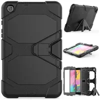Ntech Hoes Geschikt voor Samsung Galaxy Tab A (8 inch 2019) T290 Heavy Duty Case - Zwart