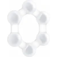 SONO No 82 – Cockring Met kogeltjes – Transparant
