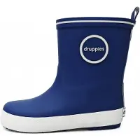 Druppies Regenlaarzen Kinderen - Donkerblauwe Rubber Laarzen - Meisjes - Jongens - Fashion Boot - Maat 32