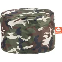 Whoober zitzak poef "Rhodos" outdoor camouflage - Wasbaar - Geschikt voor buiten
