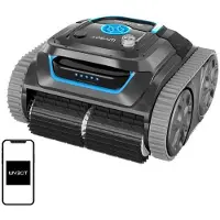 Wybot S1 Wireless Pool Cleaning Robot Zilver One Size / EU Plug 220V