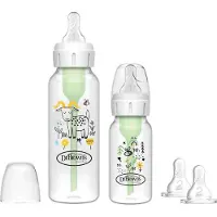 Dr. Brown's Starterset Dr. Browns Options+ Anti-collic Standaard Halsfles 2-pack