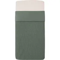 Witlof for kids Ledikantdeken Tuck-Inn Forest Green Waves 60 x 120 cm