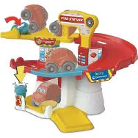 Clementoni - Tumbling Car - Brandweerkazerne - Interactieve speelbaan - vanaf 18 maanden