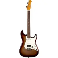 JET Guitars Elite JS-40 Metallic Burst elektrische gitaar met gigbag
