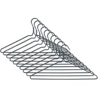 Zeller Kledinghangers set van 10 stuks