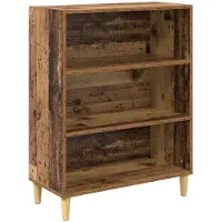vidaXL Dressoir Oudhout 69,5 x 32,5 x 90 cm Bewerkt hout