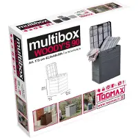 Toomax Multibox Woody's Warm Grijs 90 L