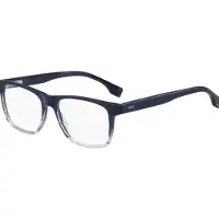 HUGO BOSS BOSS 1646 55/17/145 Blauw hoorn Acetaat monturen MAN BOSS 1646