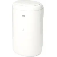 Tork Elevation Mini Bin - Mülleimer - Klappdeckel 564000 Afvalbak 5 l Kunststof (b x h x d) 190 x 338 x 160 mm Wit 1 stuk(s)