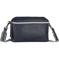 Tom Tailor schoudertas Orla Stripe Belt Bag Dark Blue donkerblauw