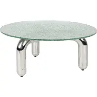 Dutchbone salontafel Marly zilver