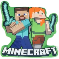 Minecraft gevormd kussen - 40 cm