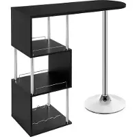 OEM Barkruk - Hoge kruk - Voor keuken en bar - Kruk - Hoge kruk - Zwart - Met staal - 80 cm
