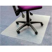 Floortex Stoelmat PVC 120x150cm voor zachte vloeren