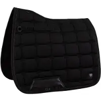 BR Equestrian Equipment CLX ZADELDEK DRESSUUR Zwart
