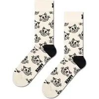 Happy socks Unisex Cat White-Schoenmaat 36 - 40