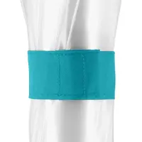 FARE Pure 7112 transparante paraplu met automatische opening lichtblauw - petrol - doorzichtig - extra stevig - flexibel frame