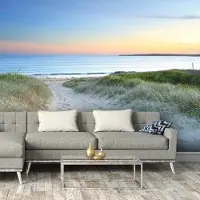 Consalnet Fotobehang - Duinen - Zand - Zee - Vliesbehang - (368 x 254 cm)