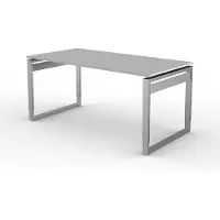 Kerkmann Büromöbelfabrik Bureau Workspace 160cm licht grijs hoogte verstelbaar