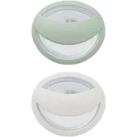 Nuk Fopspeen Mommyfeel Mint/Offwhite 2stk 9mnd