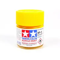 Tamiya Hobbyverf Acrylverf - XF-3 Yellow - Matt - Acryl - 23ml Verf potje - 23 ml