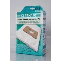 Kleenair Microvezel Stofzuigerzakken - Ultrasoon Gelaste Naden - 25 Stuks + 5 Filters
