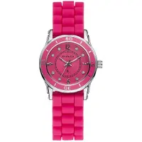Orphelia 122-1712-77 - Horloge - Siliconen - Roze - 34 mm