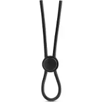 Blush Novelties Blush Stay Hard siliconen Loop penisring - Zwart