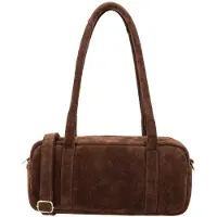 Charm London Suède Handtas / Schoudertas Sevilla Bruin