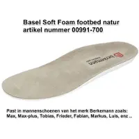Berkemann - natuur-ongekleurd - binnenzolen - maat 41.5