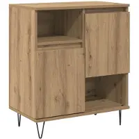 vidaXL Dressoir Artisan Eiken 60 x 35 x 70 cm