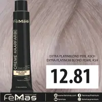 Femmas (12.81) -Haarverf - Extra Platinablond Parelmoer As - 100ml