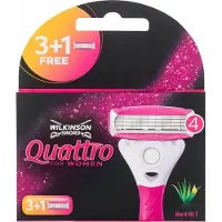 Wilkinson Sword Quattro For Women Scheermesjes - 4 Stuks
