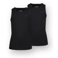 Vingino Boys Tank 2 Pack Ondergoed & Nachtkleding Jongens - Zwart - Maat 146/152