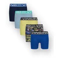 Vingino Boxer B-SO26 COLOR 5-pack Jongen Blauw XXS