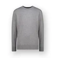 Vingino longsleeve grijs melange Jongens Viscose Ronde hals Effen - maat 152