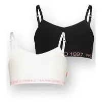 Vingino Top Girls-top-2pack Meisje Zwart S