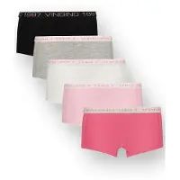 Vingino short - roze/multicolor (set van 5) Slip Meisjes Stretchkatoen - maat 98/104