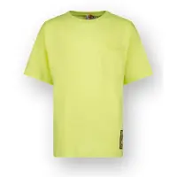 Vingino T-shirt limegroen Jongens Katoen Ronde hals Effen - maat 152