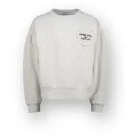 Vingino Girls Noranie Sweater Light Grey Melee Maat: 16 | Truien Outlet | Unisex | Grijs