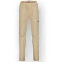 Vingino straight casual broek beige Jongens Stretchkatoen Effen - maat 176