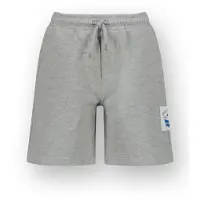 Vingino relaxed sweatshort grijs melange Korte broek Logo - maat 164
